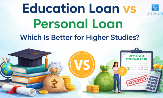 Education loan vs personal loan comparison for higher studies
