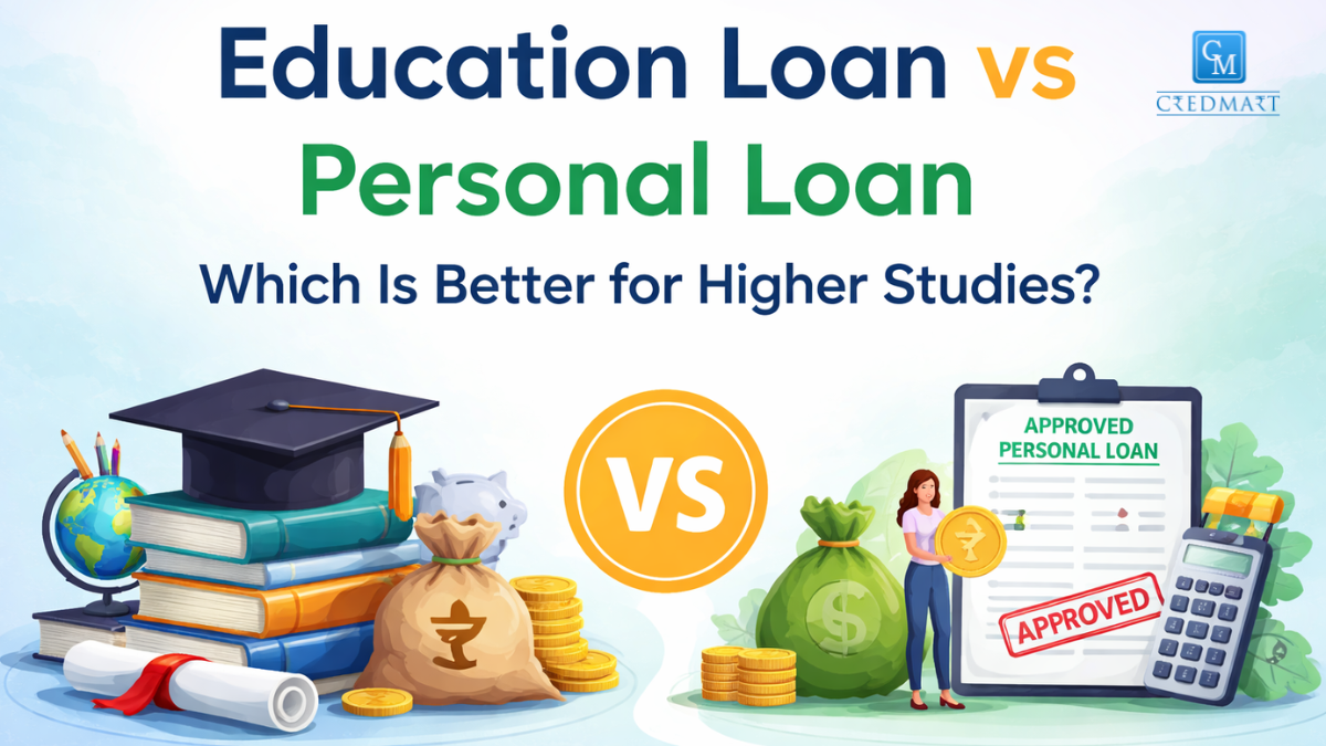 Education loan vs personal loan comparison for higher studies