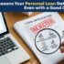 Personal loan rejected despite good CIBIL score