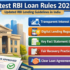 latest RBI loan rules 2026 infographic India