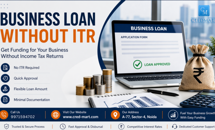 business loan without ITR