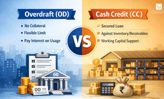 overdraft and cash credit for business