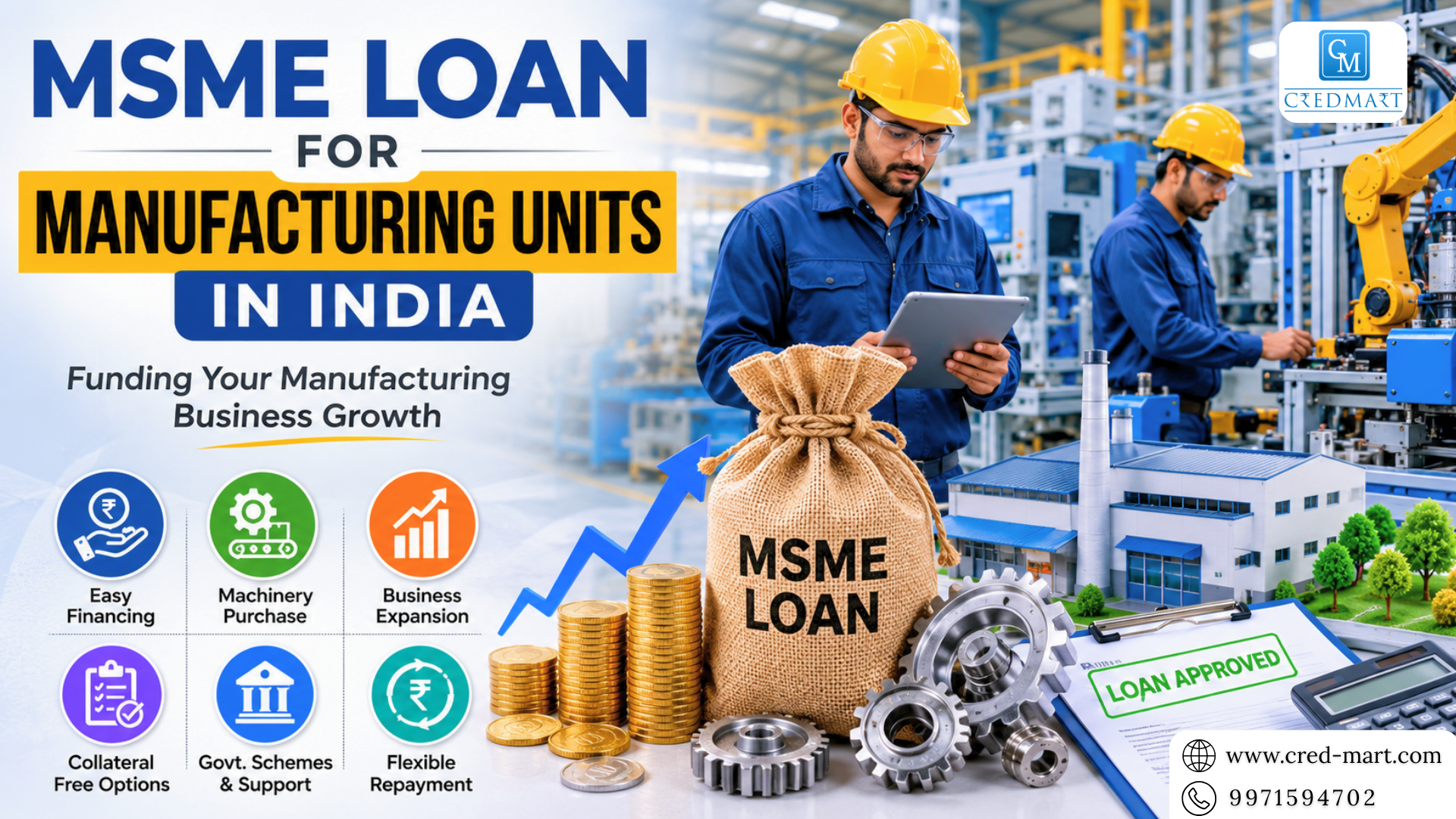 MSME Loan for Manufacturing Units