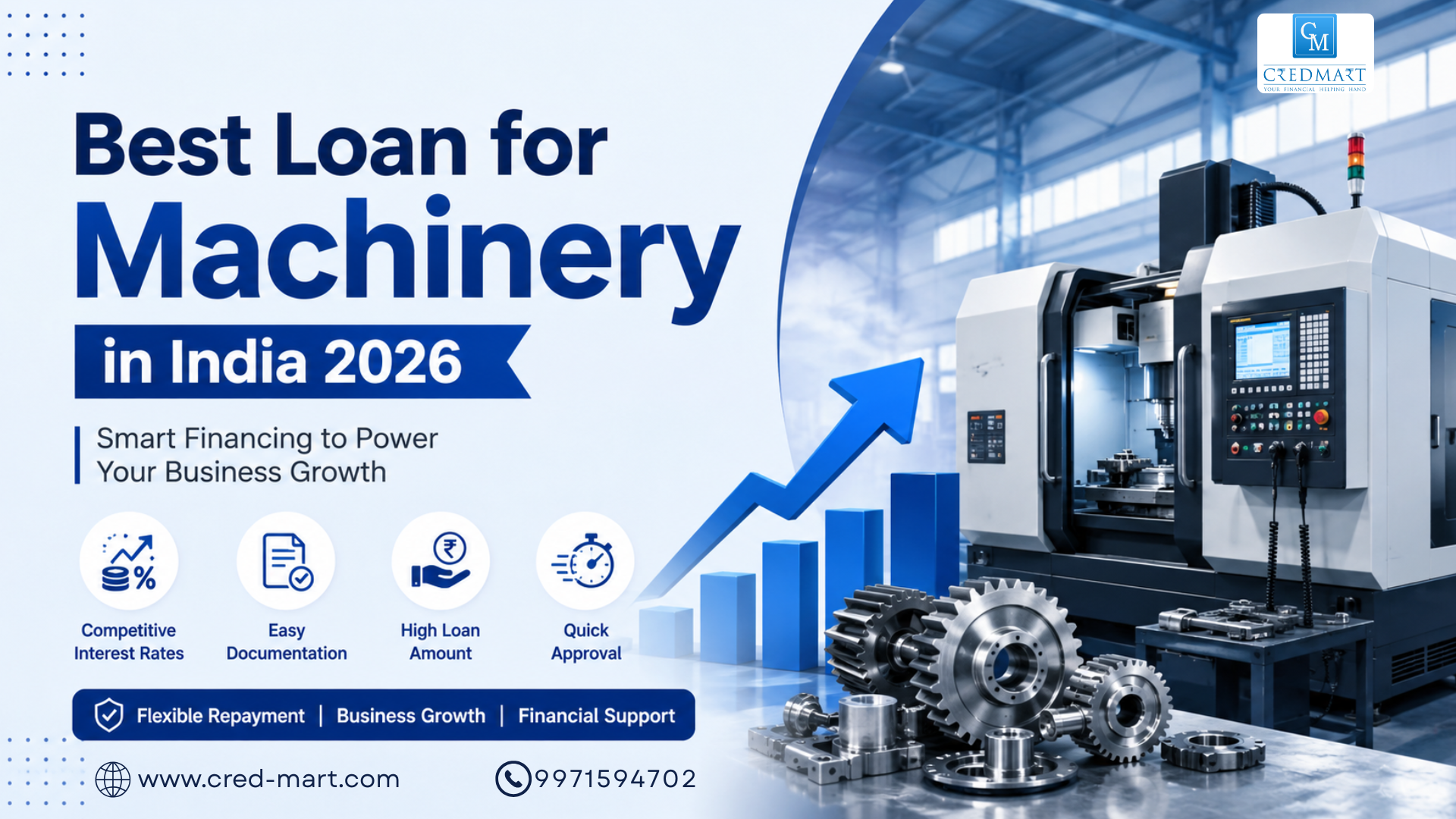 loan for machinery india 2026 credmart