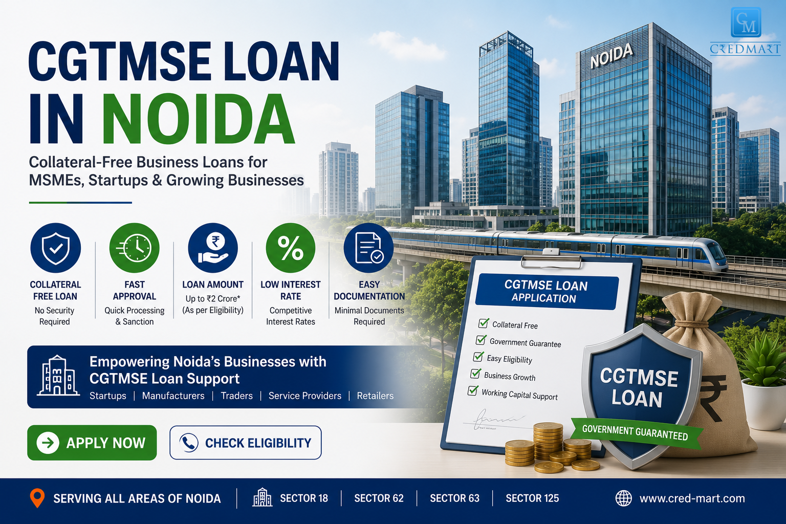 CGTMSE Loan in Noida